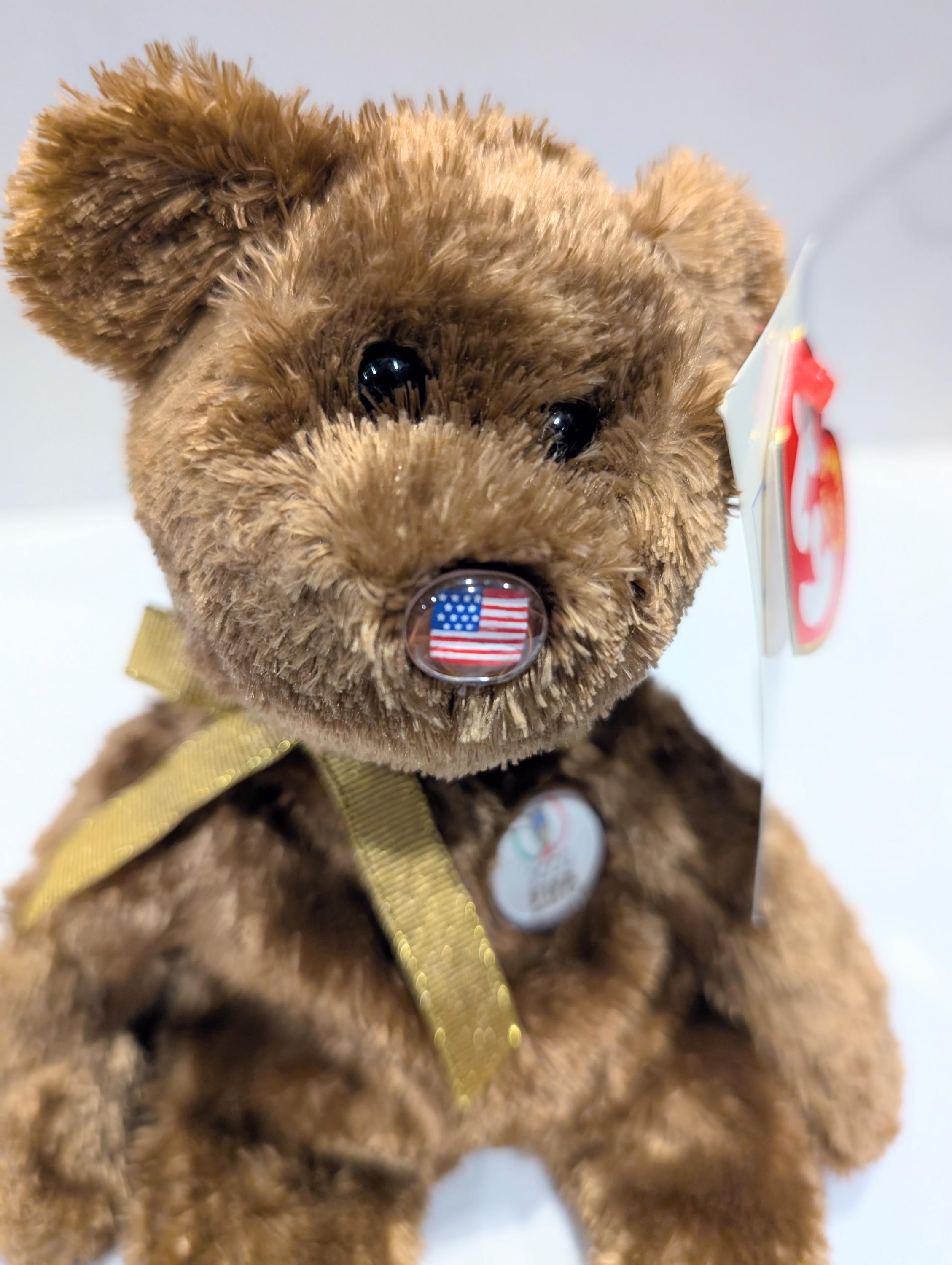 Rare 2002 Champion World Cup Bear, USA TY Beanie Baby - Etsy