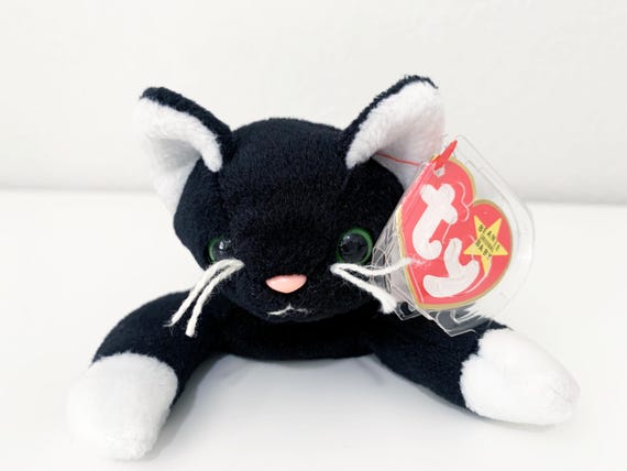 Rare 1996 Zip the Cat TY Beanie Baby, 3rd/4th Gen Tags - Etsy