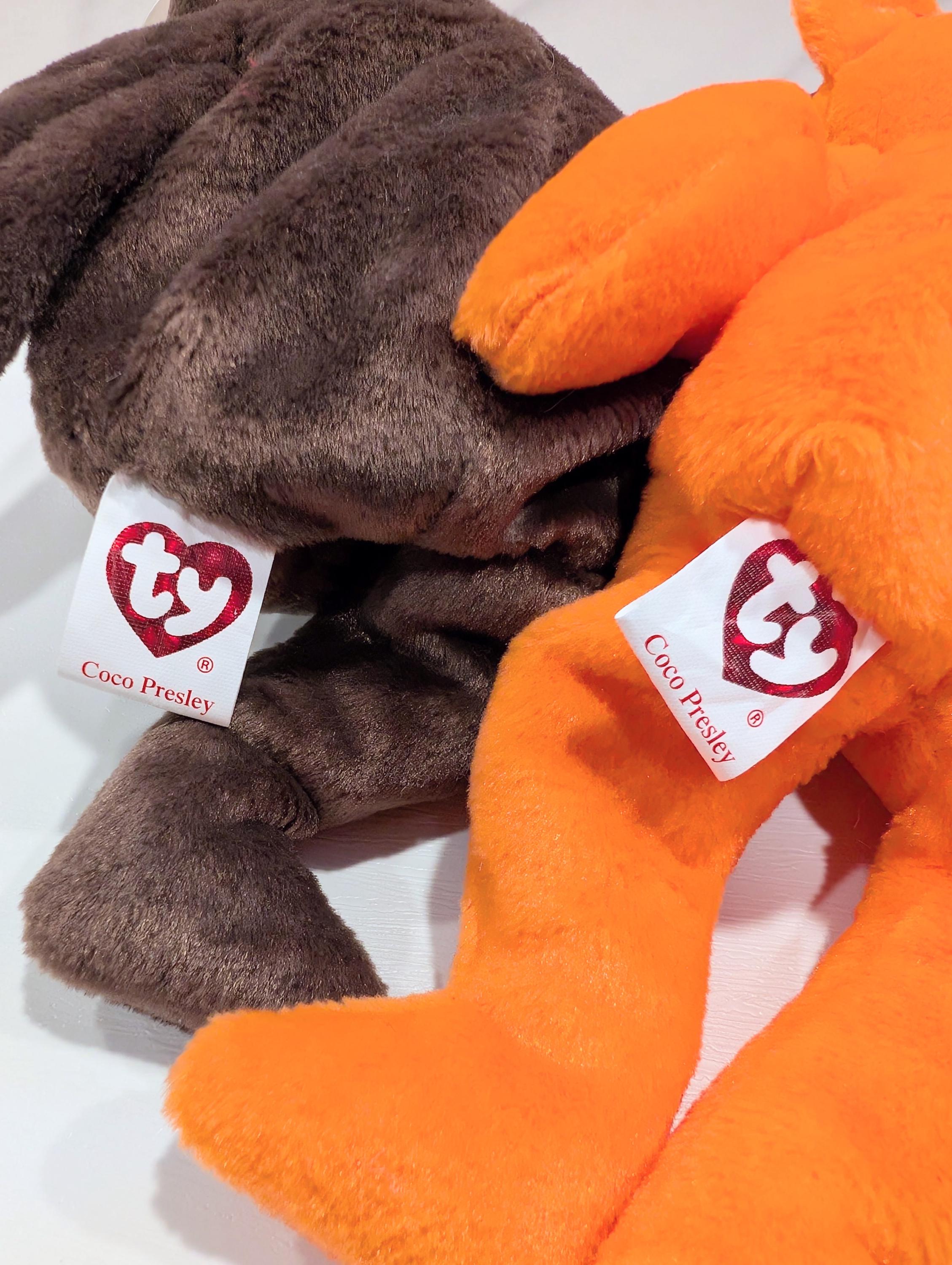 Ty Coco Rare 2007 TY Beanie Babies Coco Presley Elvis Bears Walgreens Exclusive ...
