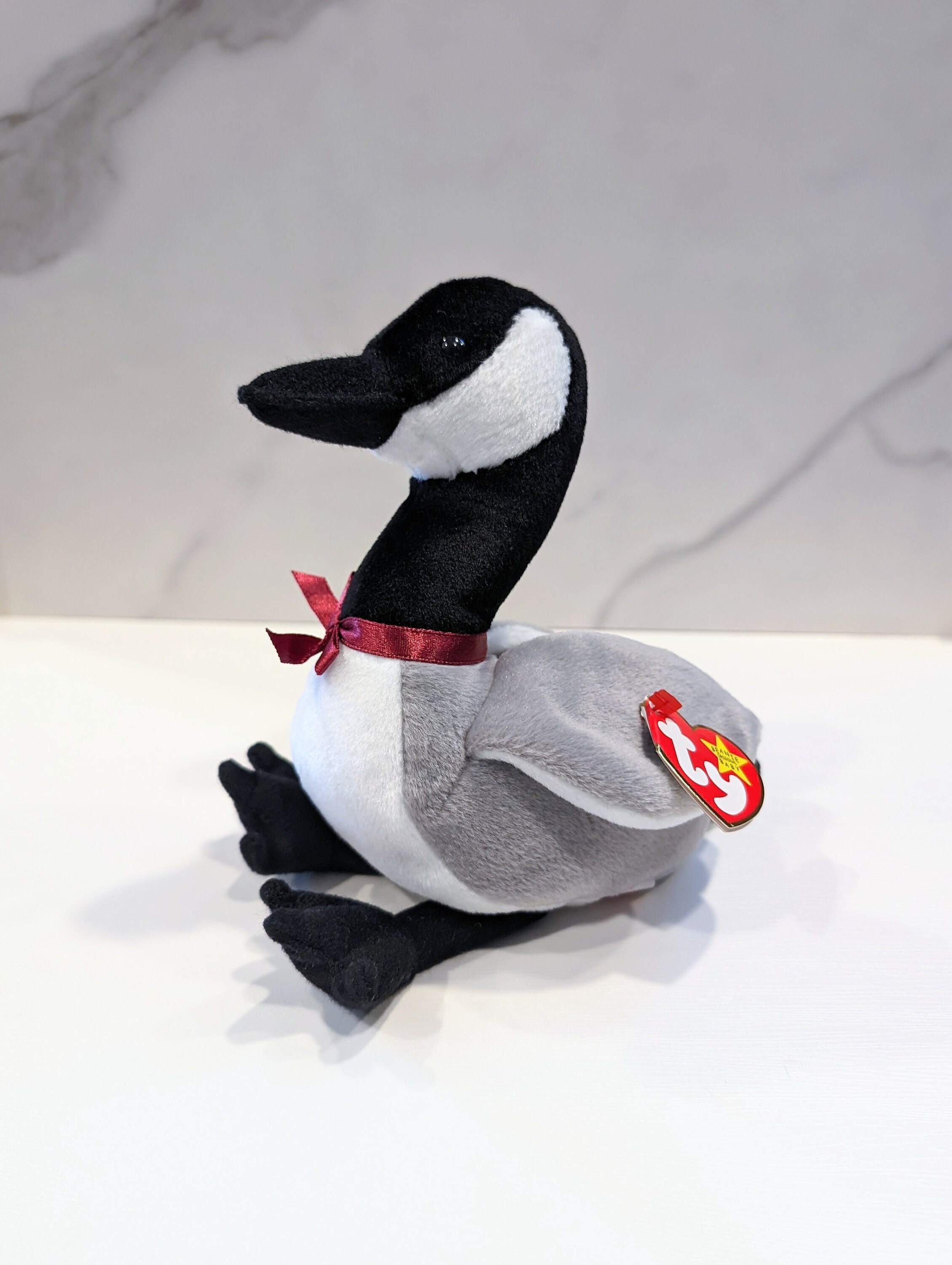 1998 Loosy the Canadian Goose TY Beanie Baby, Collectible Goose
