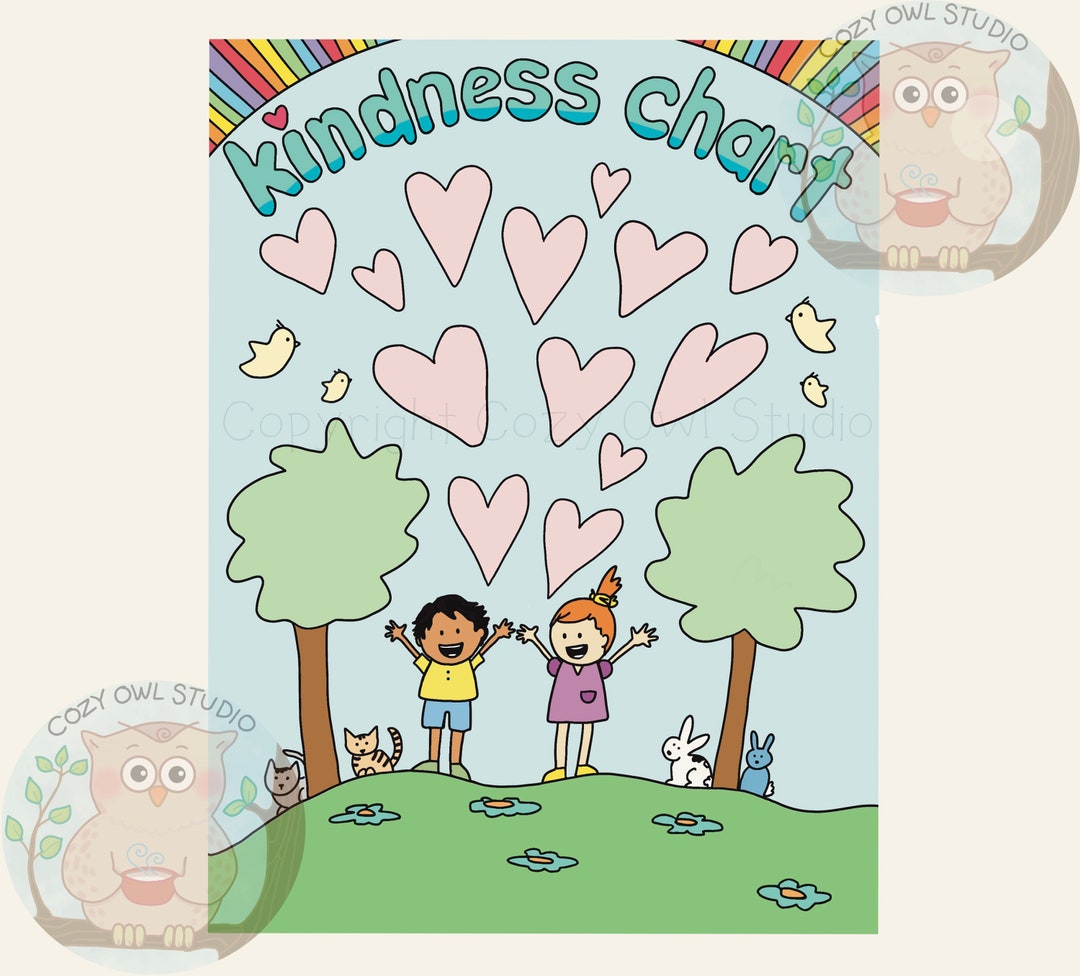 Kindness Chart - Etsy