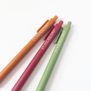 Ensemble de stylos gel esthétiques, lot de stylos mignons