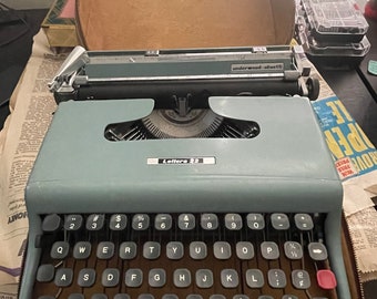 Underwood’s Olivetti letters 22 typewriter