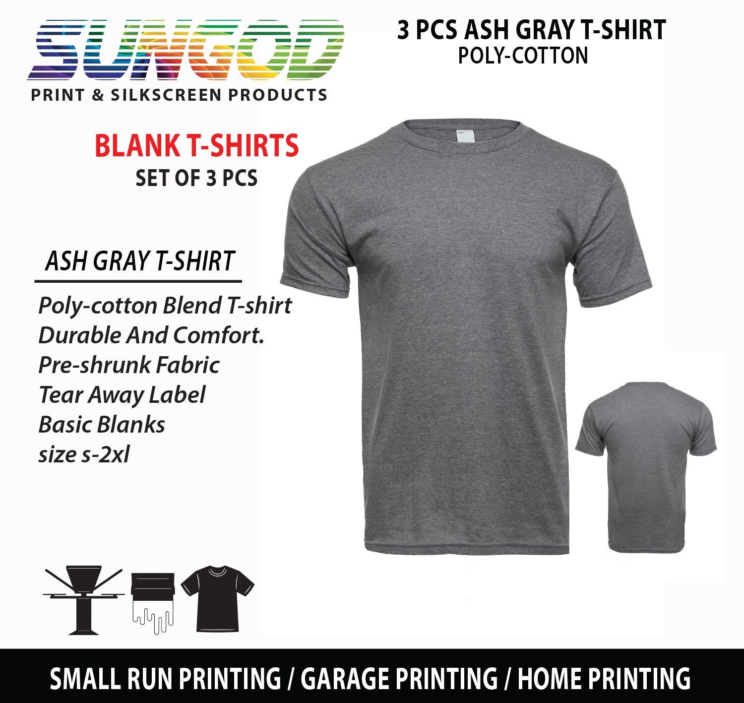 Blank t shirts for printing hotsell