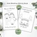 Wedding Activity Book Printable Kid Wedding activity Book wedding Coloring Book For Kids Wedding Coloring Pages and Activity Book product logo