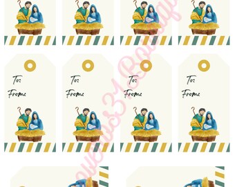 Editable Gift Tags Template Printables Christmas Gift Tags - Etsy