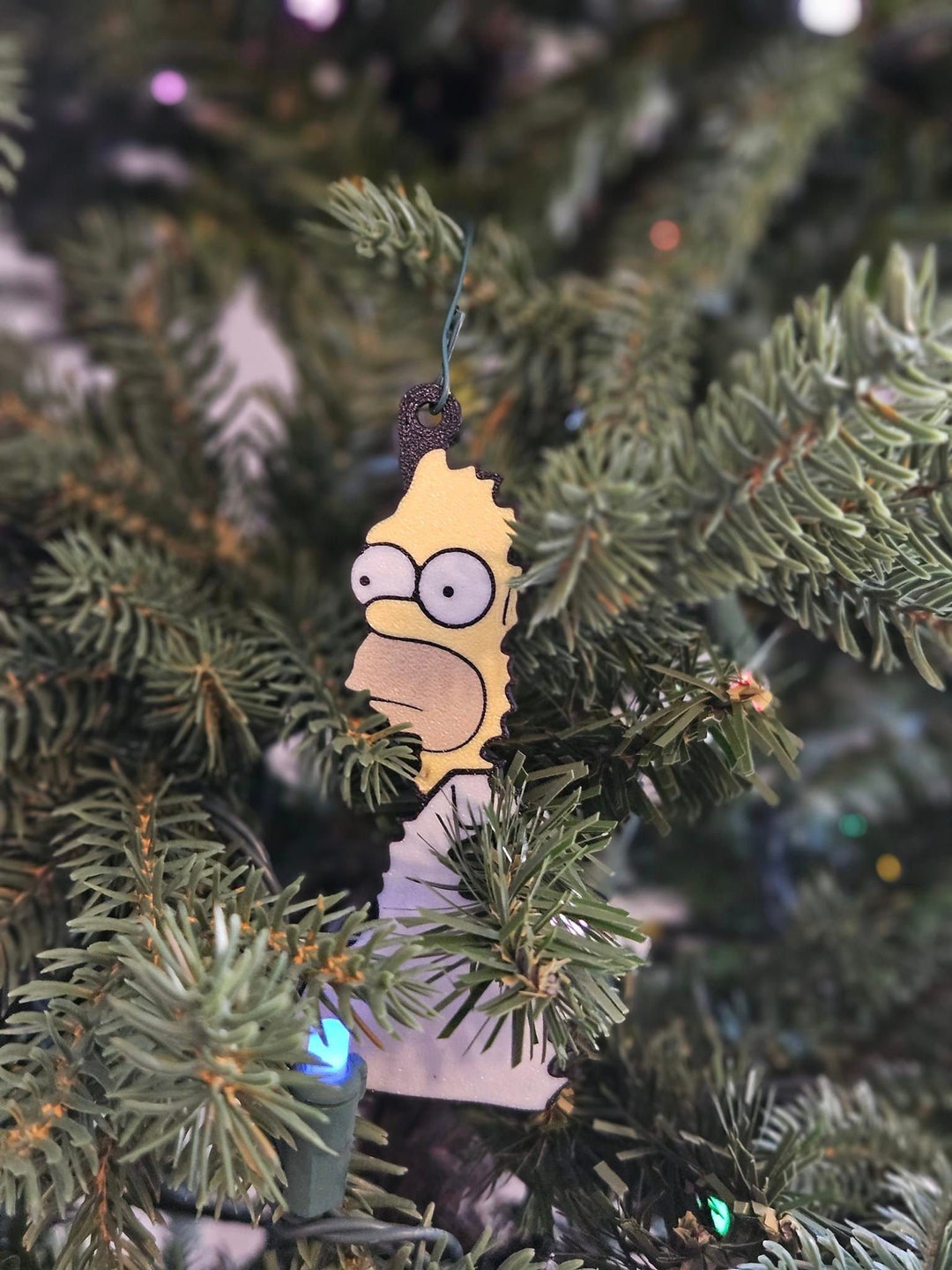 Homer Meme Xmas Tree Ornament Great Gift for Coworkers White Elephant