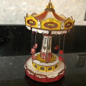 Musical Amusement Swing Ride