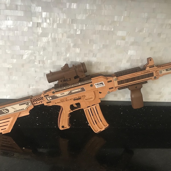 Wooden Toy Rifle - Etsy