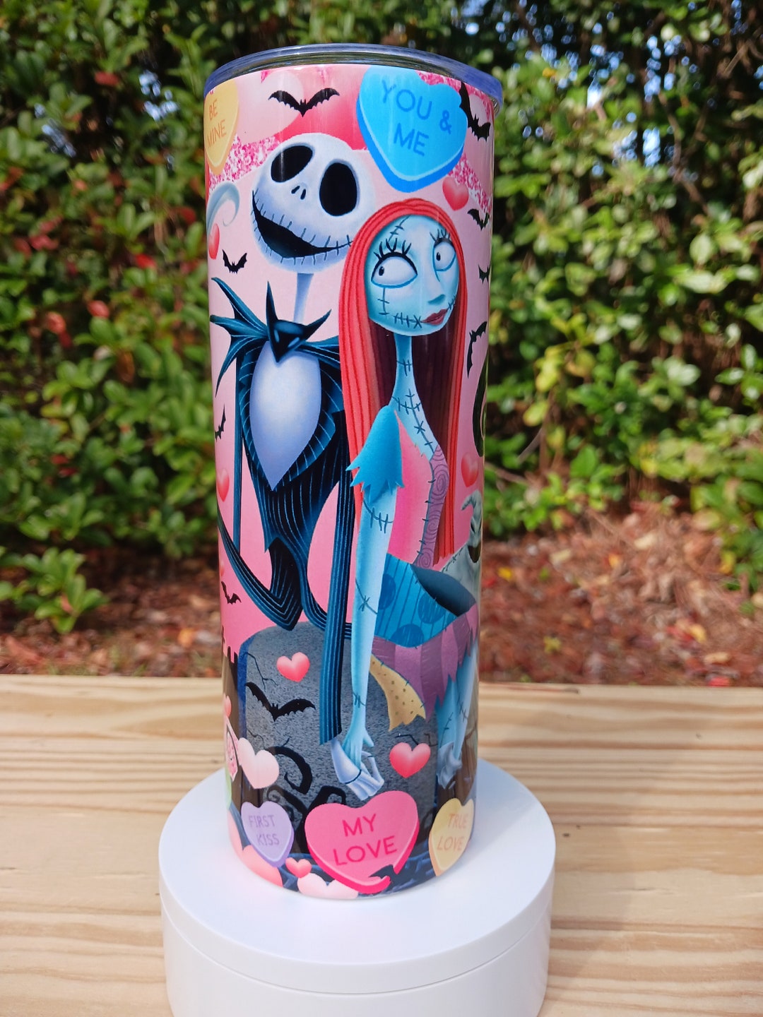 Jack et Sally Cauchemar avant Noël Valentines Tumbler 20oz Etsy France