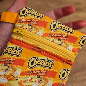Hot cheetos coin pouch