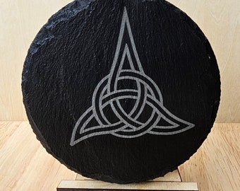Single Star Trek Inspired Slate Coasters | Federation | Klingon | Borg | Romulan | Federation | Boldy Go