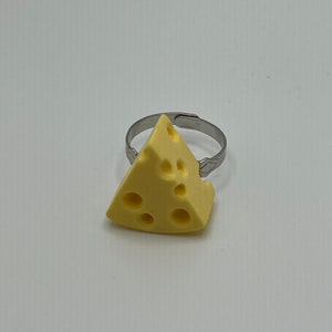 Food Rings, Desserts, Cheese, Yum Rings , Funky Statement Ring, Chunky, Unique, Fashion ...