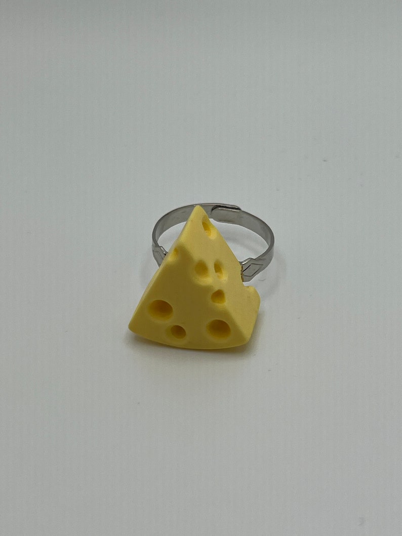 Food Rings, Desserts, Cheese, Yum Rings , Funky Statement Ring, Chunky, Unique, Fashion ...