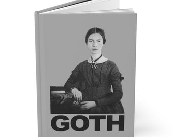 May include: A black and white photo of a woman in a dark dress, sitting in a chair. The photo is on the cover of a book titled "GOTH".