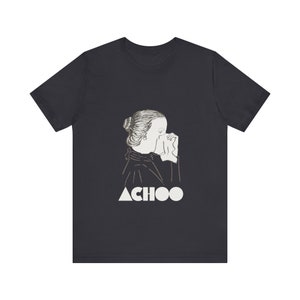 Viktorianische Frau Niesend - &quot;Achoo&quot; T-Shirt - Vintage Illustration (von 1894)