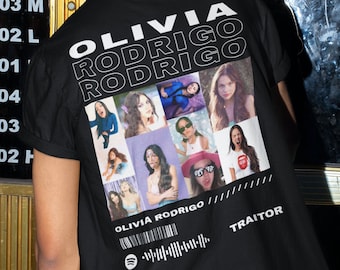 Olivia Rodrigo Back Unisex T-Shirt | Olivia Rodrigo Fan Gift | Olivia Rodrigo Concert | Olivia Rodrigo Outfit | Gift for Friend