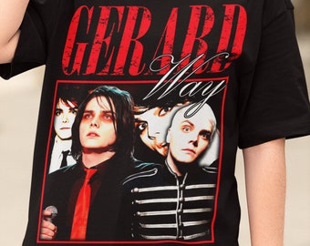 Gerard Way Vintage Retro Y2K Unisex T-Shirt | Gerard Way Fan Gift | Gerard Way Fan Shirt | My Chemical Romance Fan Gift | MCR Fan Gift | MCR