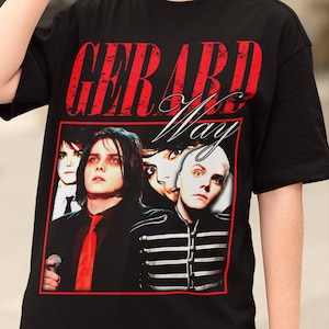 Gerard way american flag shirt hotsell