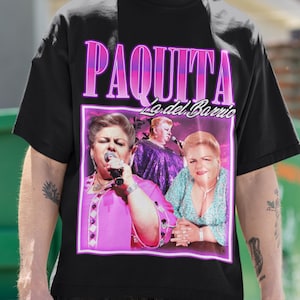 Paquita la del Barrio Vintage Retro Unisex Camiseta / Paquita la del Barrio Fan Gift / Paquita la del Barrio Merch / La Reina del Pueblo