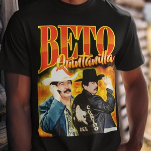 Beto Quintanilla Unisex T-Shirt | Mexican Artist Shirt  | Beto Quintanilla Fan | Corridos Mexicanos | El León del Corrido | Dad Gift