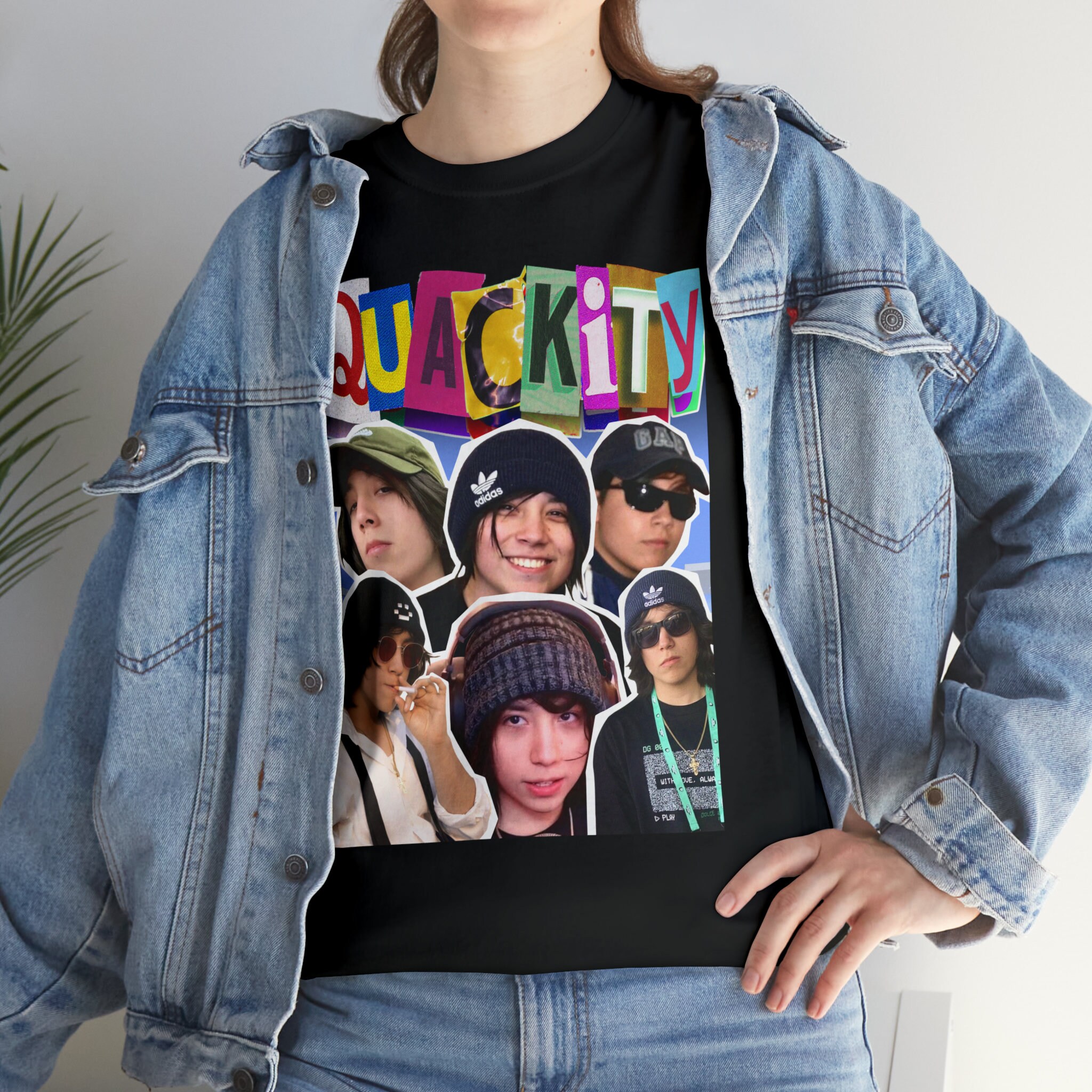 Quackity Streamer Unisex T shirt Karmaland Fan Gift QSMP Fan Gift Quackity Twitch Quiackity Minecraft QSMP Etsy