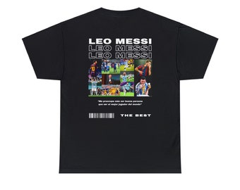 【希少品】メッシ パネル リオネル・メッシ M10 ユニセックス T シャツ | サッカー選手シャツ