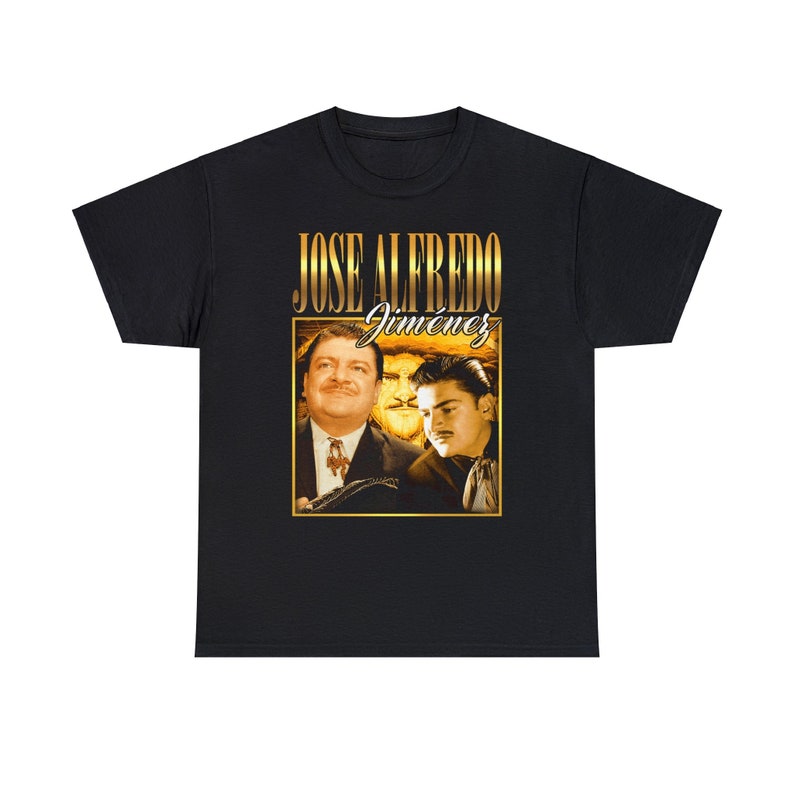 Jose Alfredo Jimenez Vintage Unisex Tshirt Mexican Artists Shirts Jose