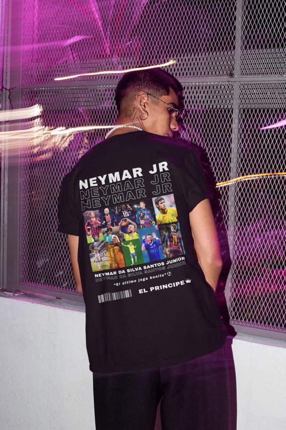 Maglia Calcio Neymar Jr 2016-2017 - Viola, Mezza Manica, Taglia Aderente