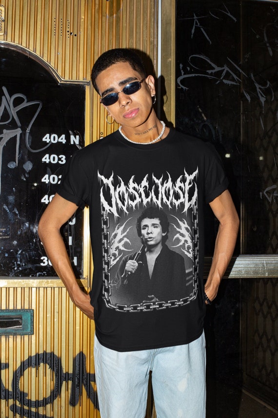 Jose Jose Dark Metal Lettering Unisex T-shirt | Jose Jose Shirt