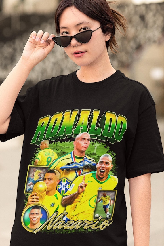 Ronaldo Nazario Vintage Retro Y2K Unisex T-shirt | Ronaldo