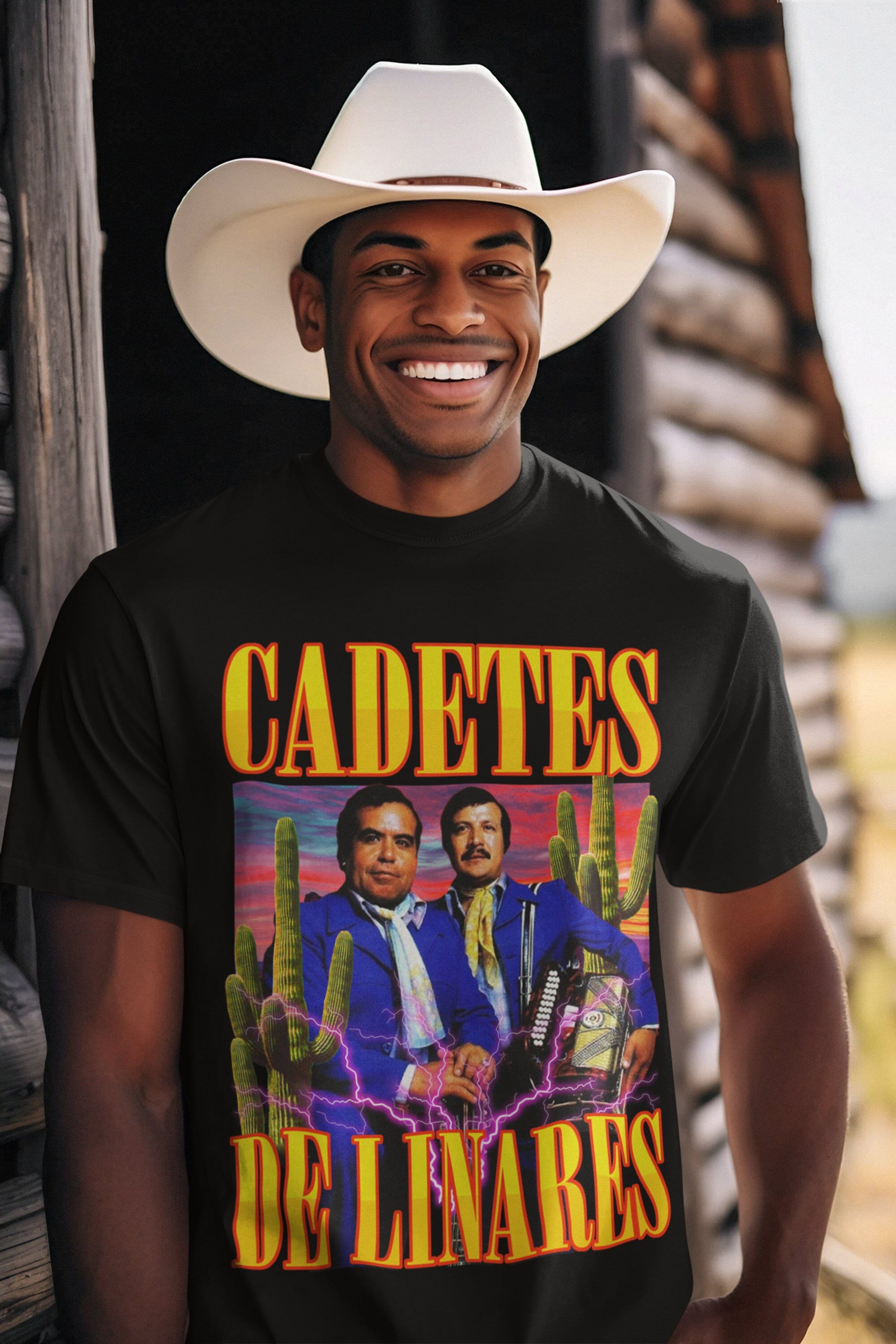 Los Cadetes de Linares Unisex T-Shirt | Lupe Tijerina | Homero Guerrero | 15 Boleros de Oro | Mexican Artists Shirts | Corridos Norteños