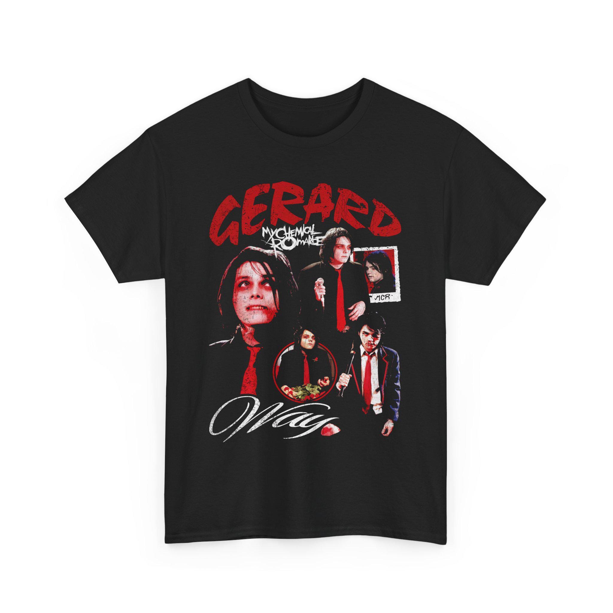 Gerard Way Vintage Retro Y2K Unisex T-shirt | Gerard Way Fan Gift