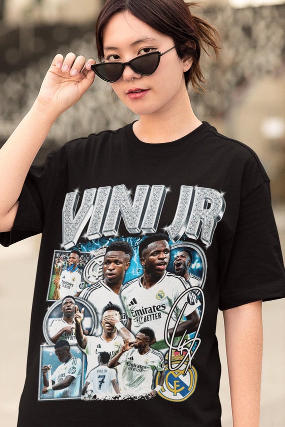 Vinicius Jr Vintage Retro Y2K Unisex T-shirt | Vini Jr Fan Gift