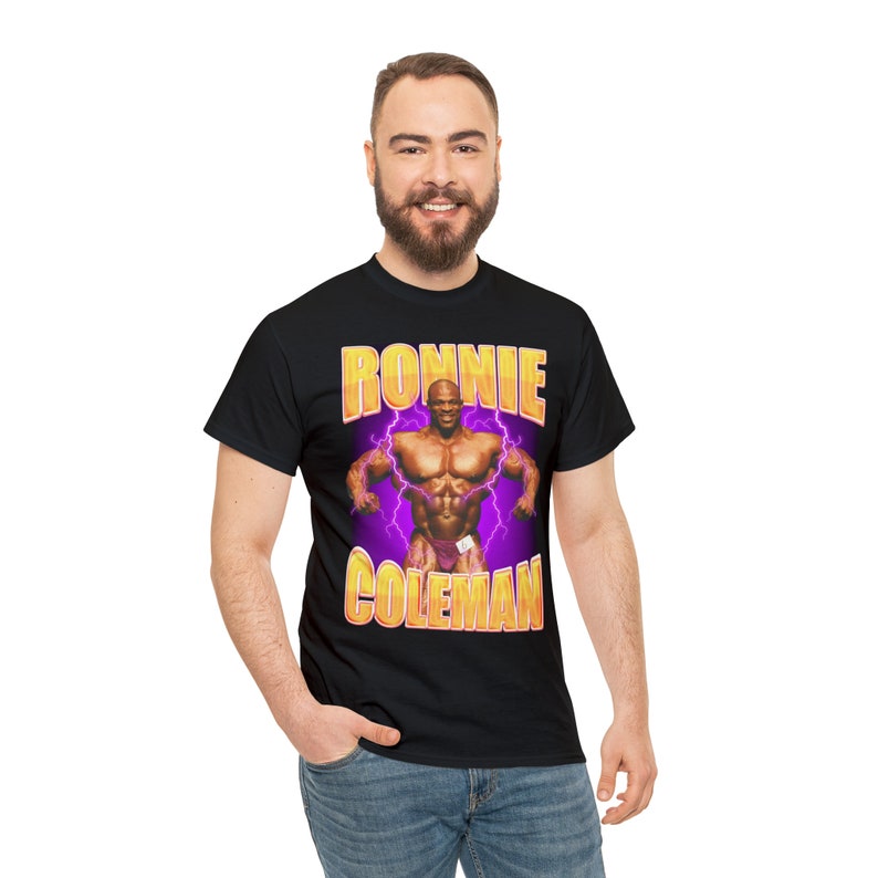 ロニー コールマン 軽量 ユニセックス Tシャツ 画像 5