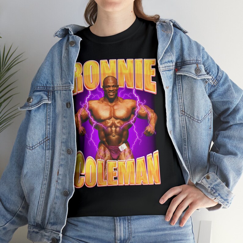 ロニー コールマン 軽量 ユニセックス Tシャツ 画像 4