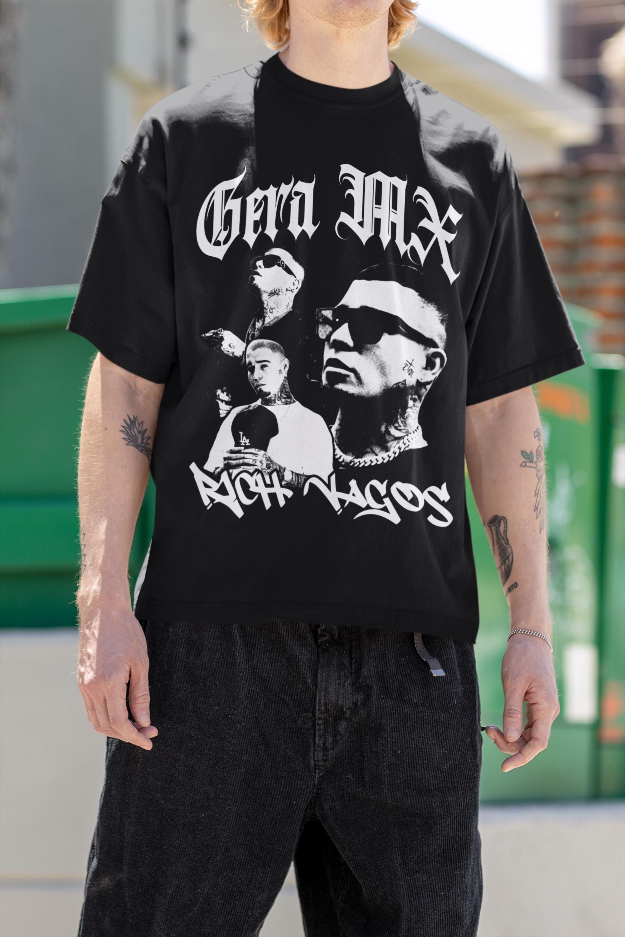 Gera MX Retro Y2K Unisex T-shirt | Gera MX Fan Gift | Gera MX Rich