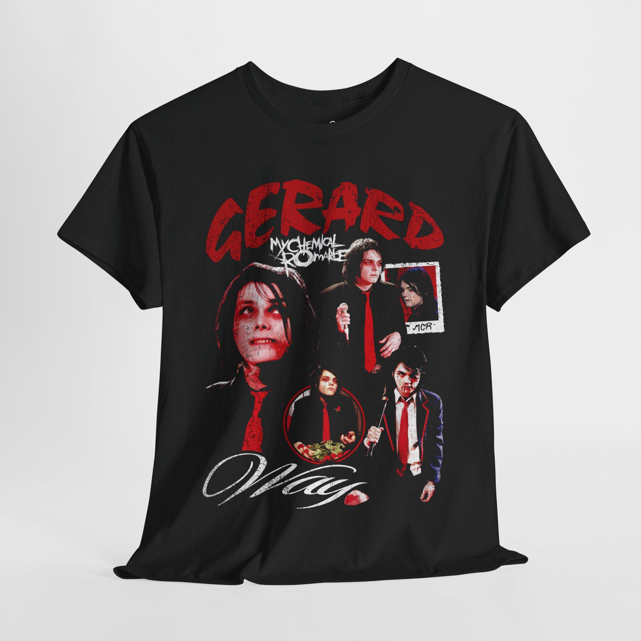Gerard Way Vintage Retro Y2K Unisex T-shirt | Gerard Way Fan Gift