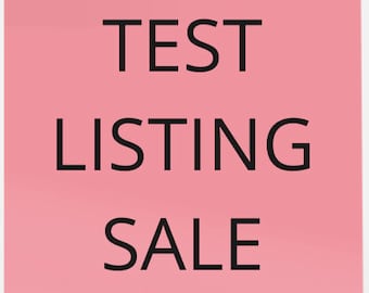 TEST LISTING F - free shipping