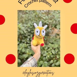 Cute beast Crochet Pattern PDF / Amigurumi Plush Tutorial / Beginner Friendly / Instant Download / Soft Toy Pattern / character inspired