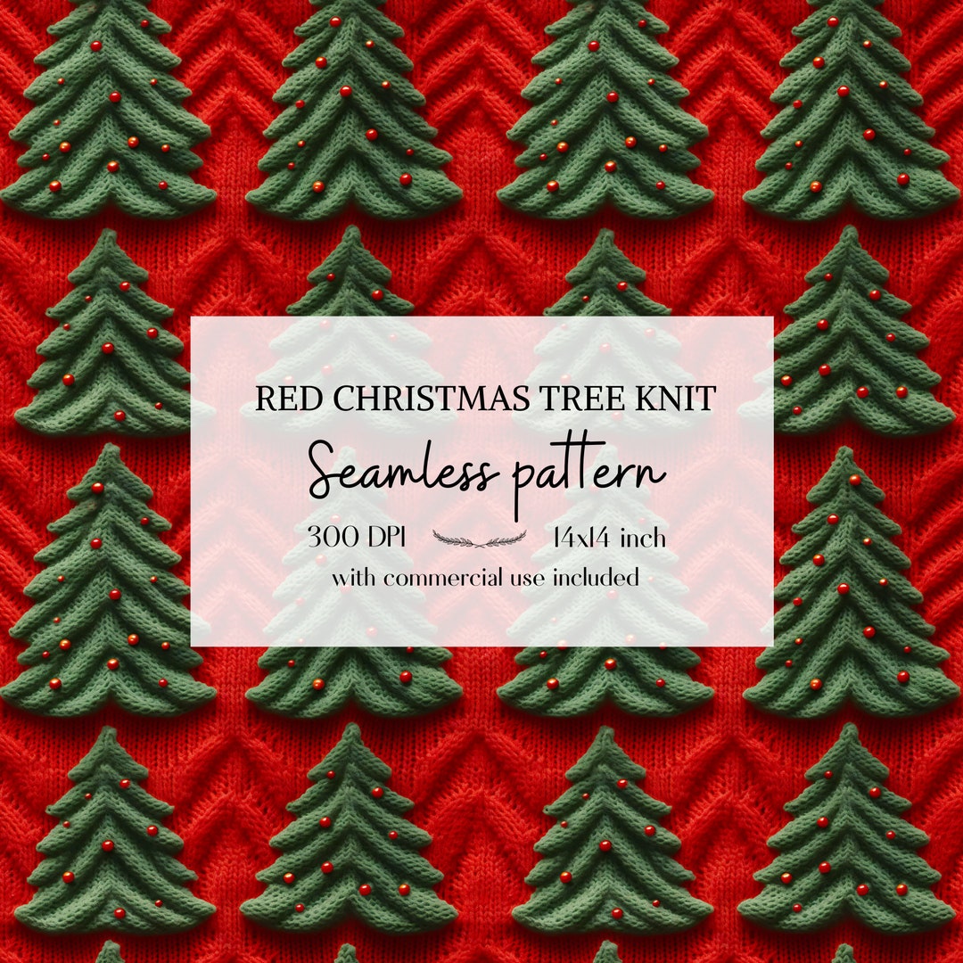 Christmas Tree Png Seamless Pattern, Christmas Tumbler Wrap, Faux ...