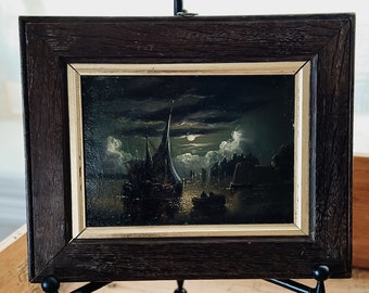 Original Antique Oil Painting