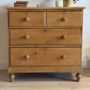 Antique English Pine Dresser