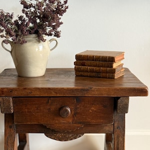 Antique French End Table