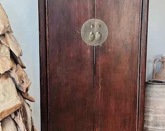 Antique Chinese Elm Cabinet/Armoire