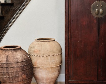 Extra Large Antique Turkish Pots/Olive Jars