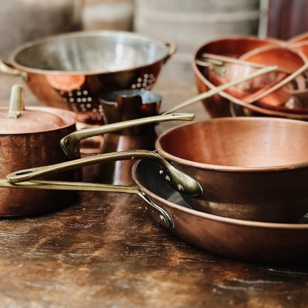 French Copper Cookware Etsy