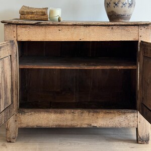 18th c. Bleached French Oak Sideboard