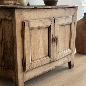 18th c. Bleached French Oak Sideboard