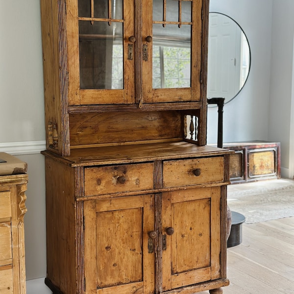 Antique Kitchen Hutch - Etsy